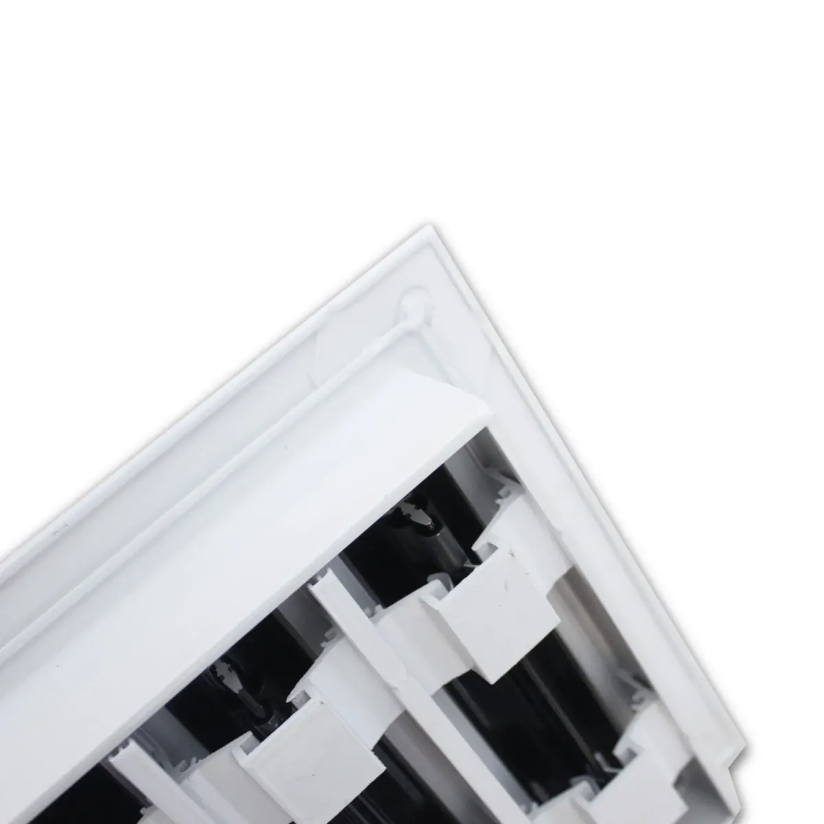 Modern 6x6 AC Vent Cover Decorative White Aluminum Air Diffuser Standard Linear Slot Register Grille for Ceiling - Image 5
