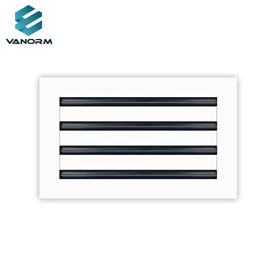 Modern AC Vent Cover 14x8 White Aluminum Alloy Plastic Air Register Grille for Ceiling Walls Floors Square Shape for Office Use