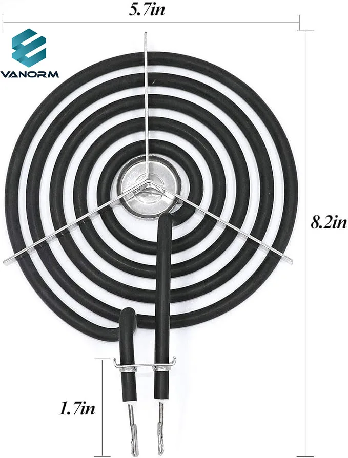 WB30M2 Replacement 8" Large Surface Burner Element Coil for G.E 6 Turns Electric Stove Range Heating Equipment - Image 6