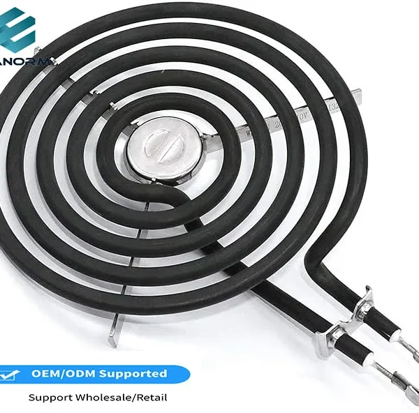 WB30M1 6" Range Stove Burner Top Surface Element Set Replacement for G.E Hot-Point Ken-More Electric Heati