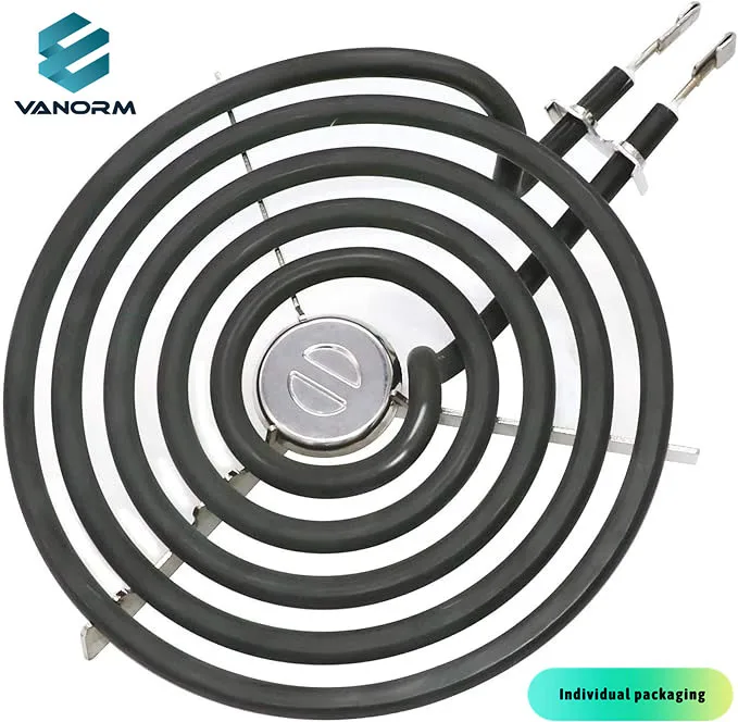 WB30M1 6" Range Stove Burner Top Surface Element Set Replacement for G.E Hot-Point Ken-More Electric Heati - Image 2