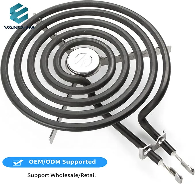 WB30M1 6" Range Stove Burner Top Surface Element Set Replacement for G.E Hot-Point Ken-More Electric Heati - Image 3