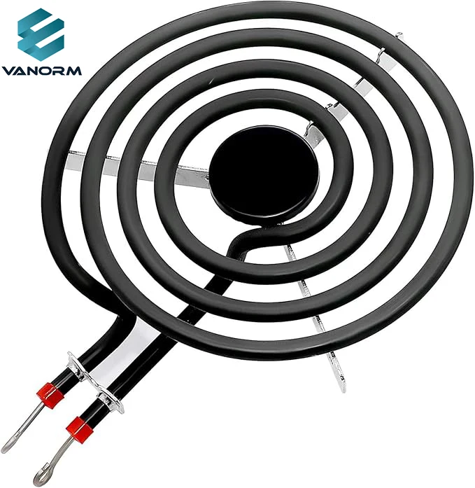 TOP-HEATER MP15YA Stainless Steel Electric Range Burner Element Unit 6 Inch 230V Replacement for MP22YA Electric Stove 1 Pack