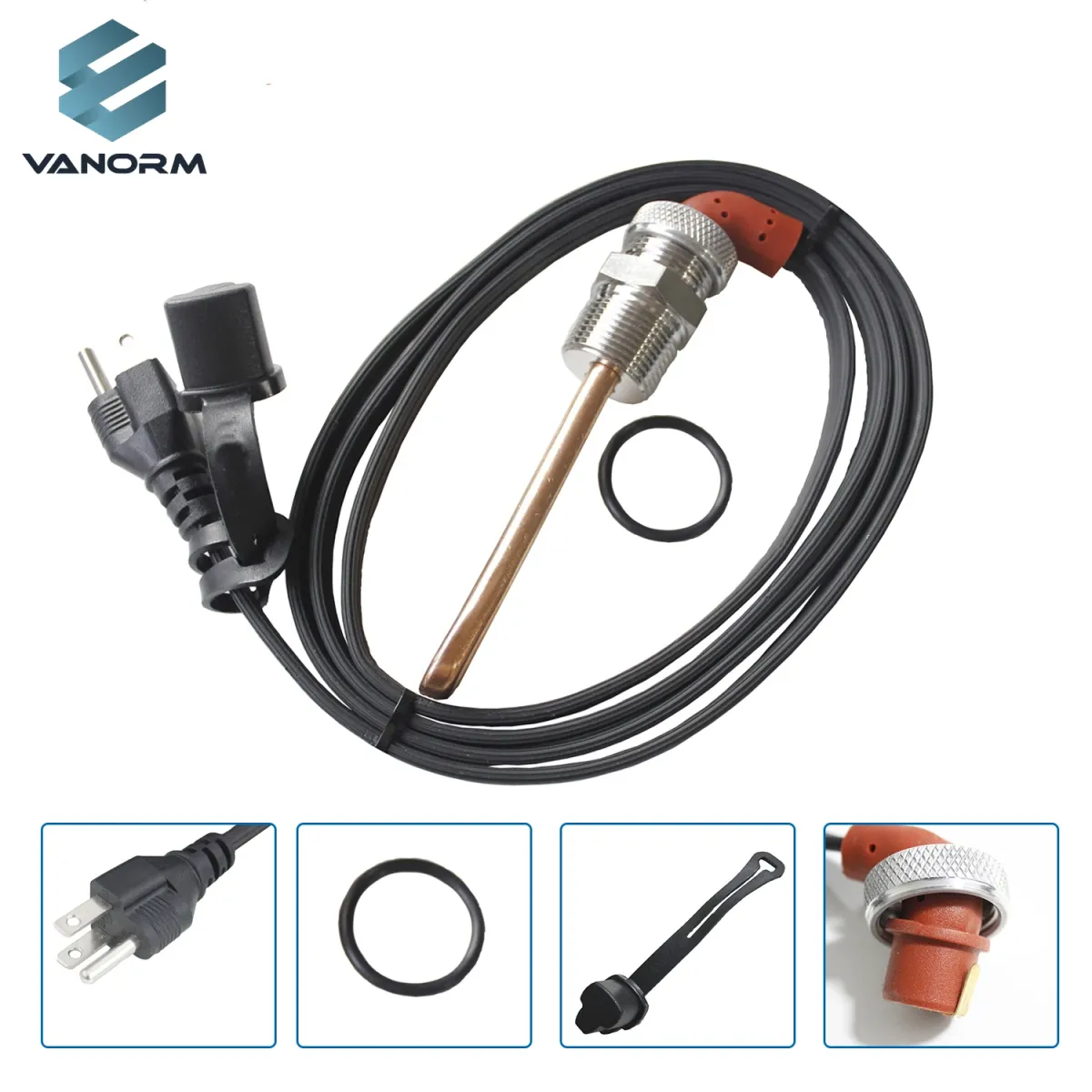 120V 1000W 3500043 Engine Block Heater for Ford, Mercurio, Lincoln, Internazionale, Bruco, Detroit Diesel, Mac, Nissan, - Image 2