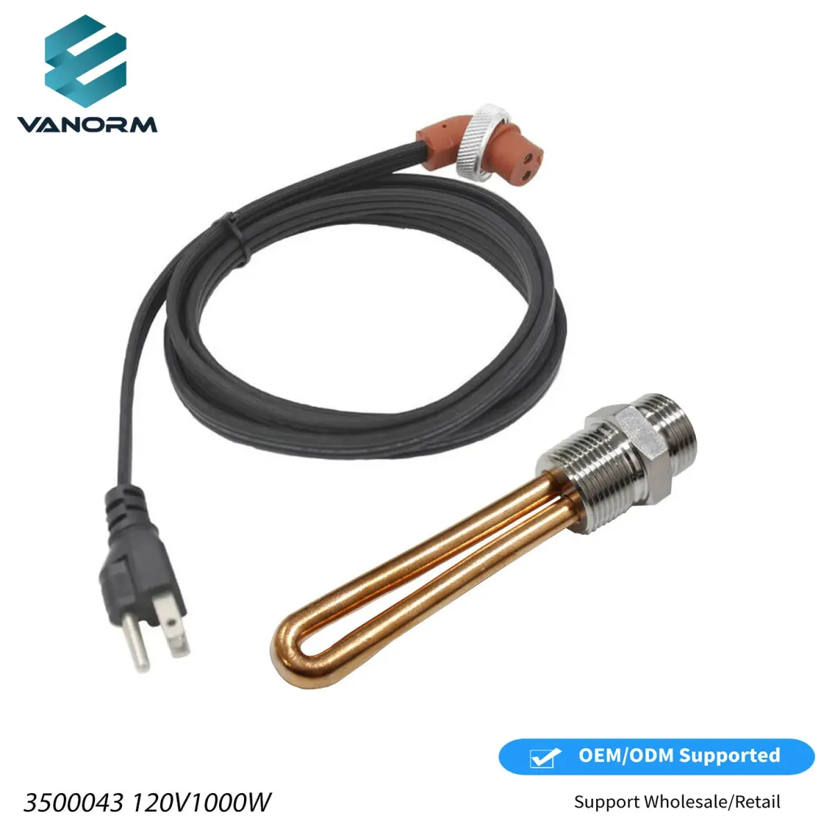 120V 1000W 3500043 Engine Block Heater for Ford, Mercury, Lincoln, International, Caterpillar, Detroit Diesel, Mack, Nissan, - Image 4