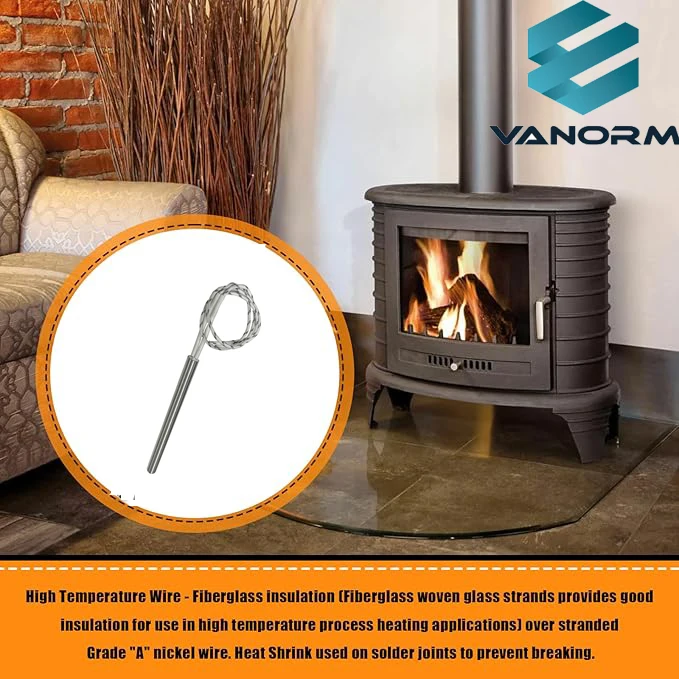 EC2-HA-120-AMP Automatic Igniter 300W 120V Stainless Steel Material for Kozi Pellet Stove Competitive Price - Image 6