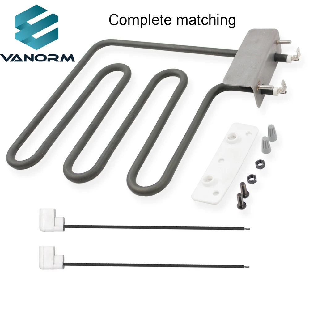 120V 1200W Replacement Stainless Steel Electric Smoker Heating Element Kit Automatic Equipment Belt Baffle Key Motor Component - Image 5