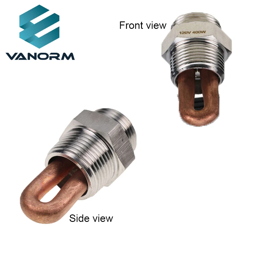 11409 Engine Block Immersion Heater without Wire 3/4" NPT Thread Stainless Steel Adapter 120 Volti 400 Watts Approved - Image 3