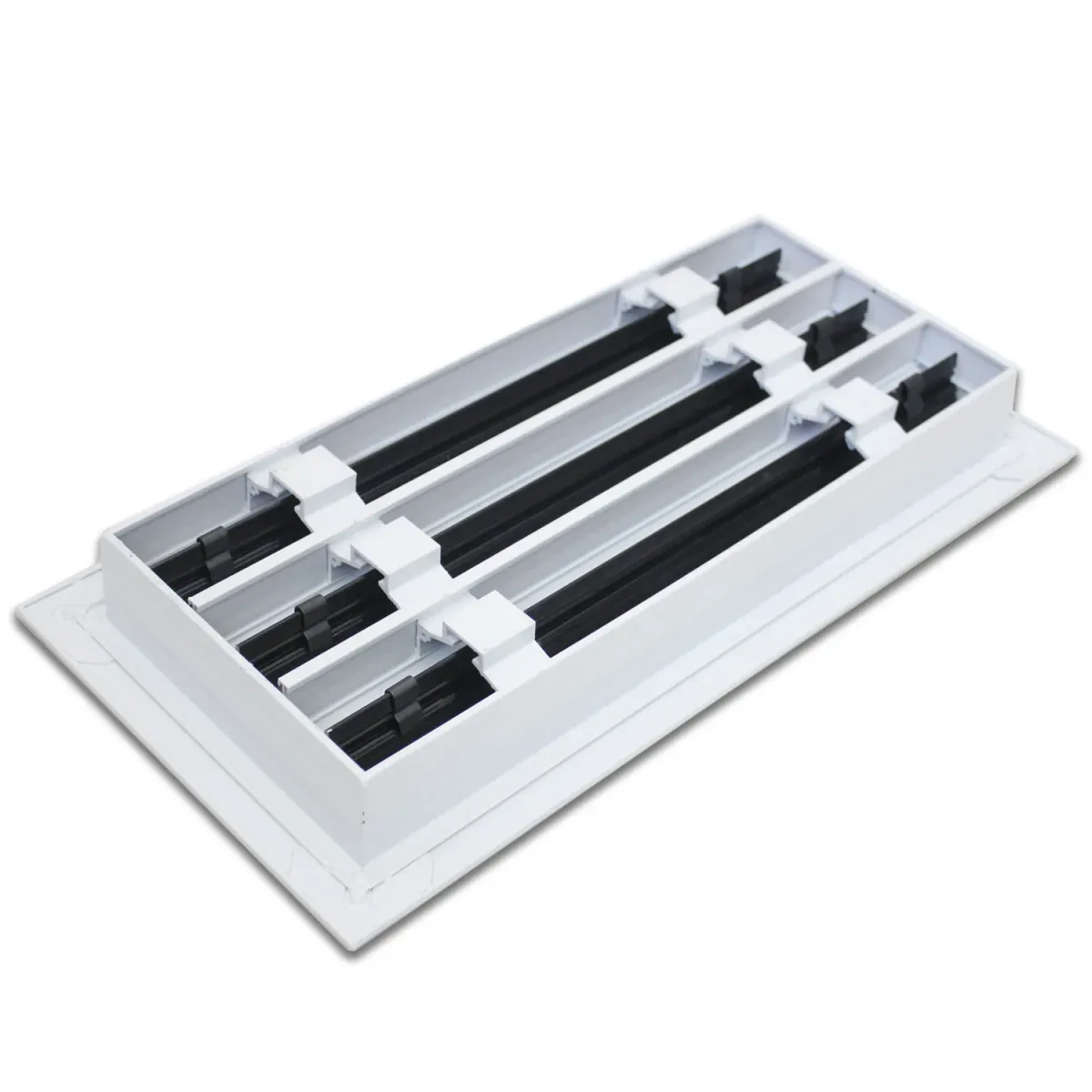 14X6'' Modern Design HVAC Systems Linear Air Vent with 3 Slots Register and Grille Contemporary Ventilation Product - Image 5