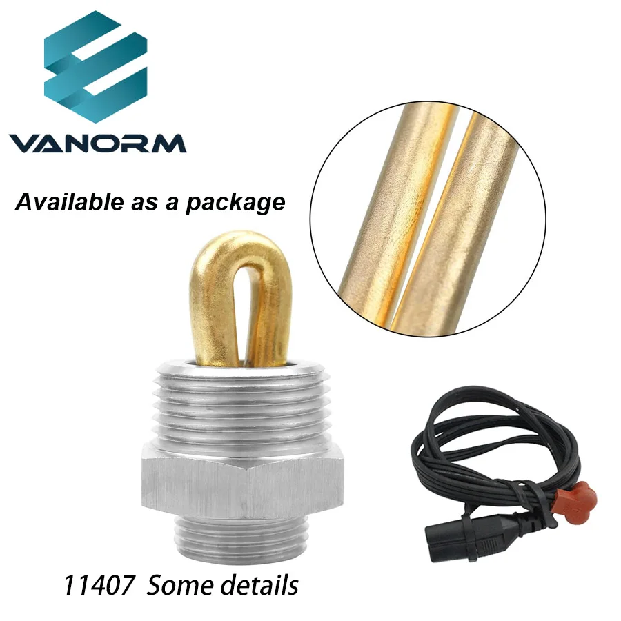 11407 Calentador de inmersión del bloque del motor 1" NPT Thread Stainless Steel Brass Adapter 120V Engineered for Compatibility Efficiency - Image 6