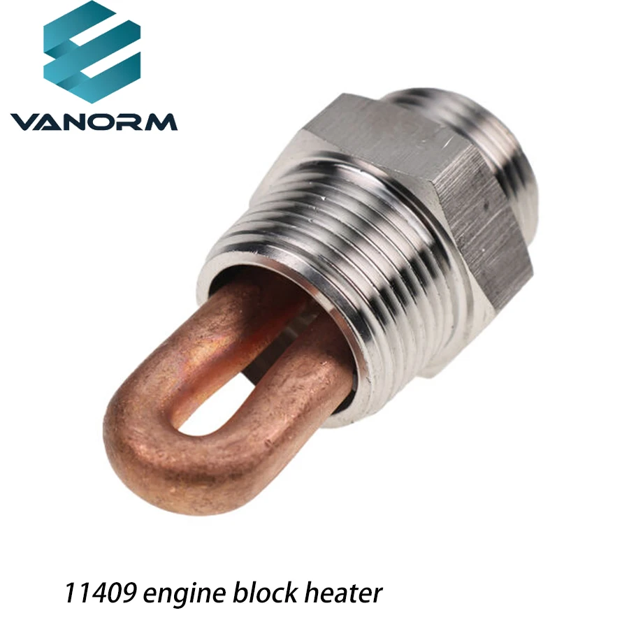 11409 Engine Block Immersion Heater without Wire 3/4" NPT Thread Stainless Steel Adapter 120 Volt 400 Watts Approved - Image 6