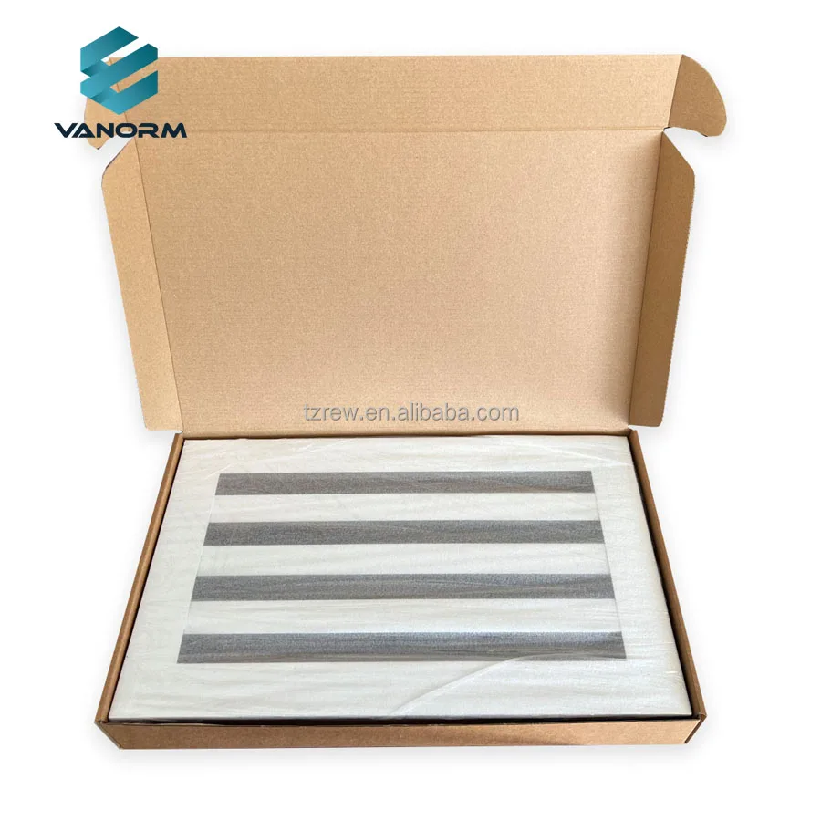 14x8 Modern AC Vent Cover - Decorative White Air Vent - Standard Linear Slot Diffuser for Ceiling, 墙 & 地板 - 图片 5