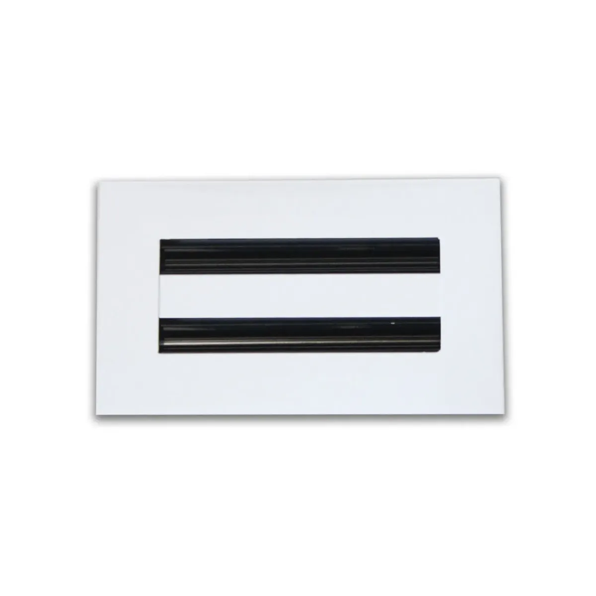 Modern 8*4" 2 Slot Linear HVAC Air Vent Ceiling Register Sleek Grille Diffuser for HVAC Systems