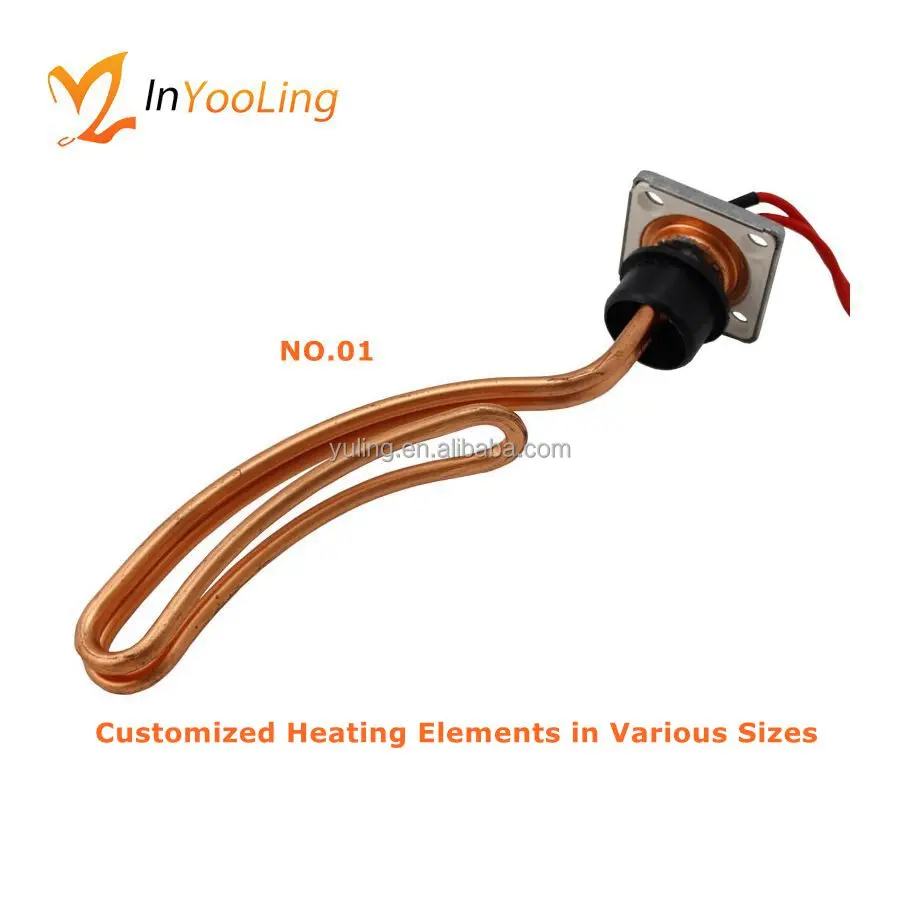Customizable Immersion Heater Stainless Steel Boiling Water Heating Tube in Various Voltages 9V 12V 36V 48V 120V 220V 240V - Slika 4