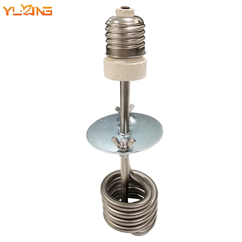 Spiral Electric Heating Tube for Brooding, Special Heating Tube for Hatching Chicks, Stainless Steel Dry-burning Heating Tube