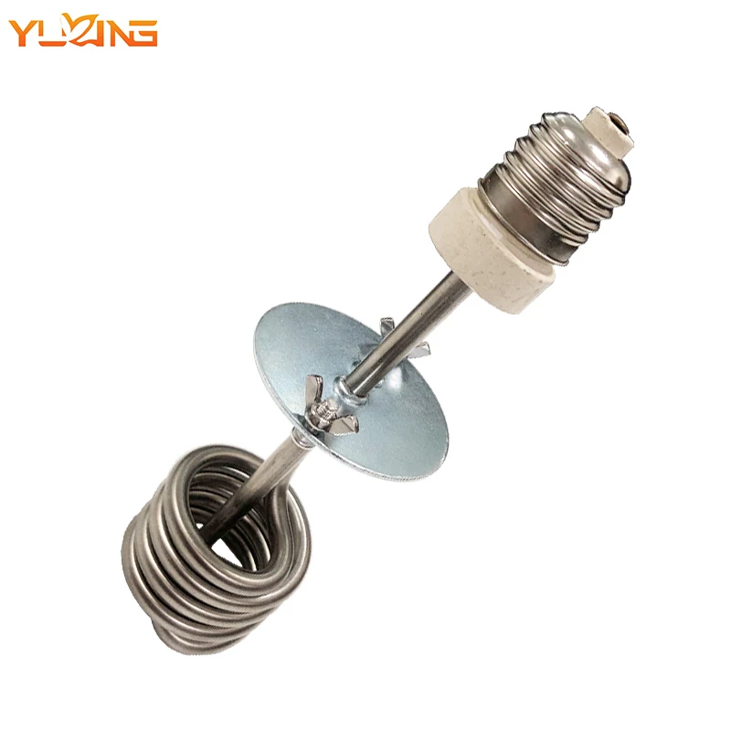 Spiral Electric Heating Tube for Brooding, Special Heating Tube for Hatching Chicks, Stainless Steel Dry-burning Heating Tube - Image 2