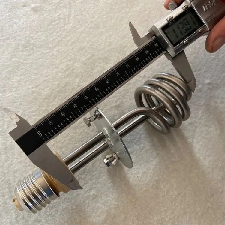 Spiral Electric Heating Tube for Brooding, Special Heating Tube for Hatching Chicks, Stainless Steel Dry-burning Heating Tube - Image 3