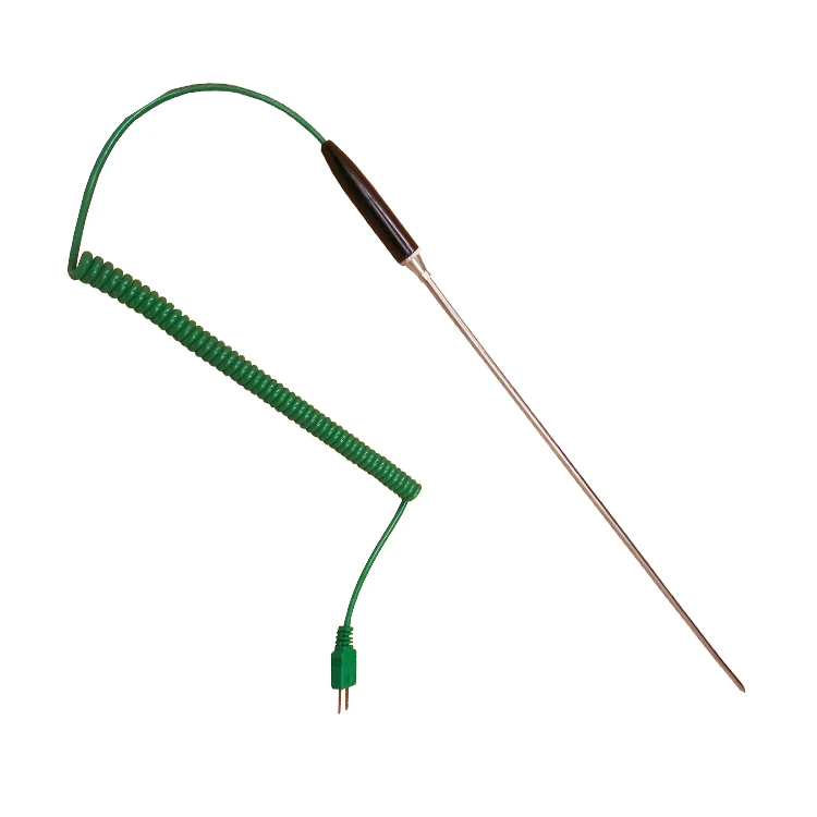 Armored Small Handle K-type Handheld Armored Thermocouple WRNK-184 Temperature Sensor Probe - Image 6