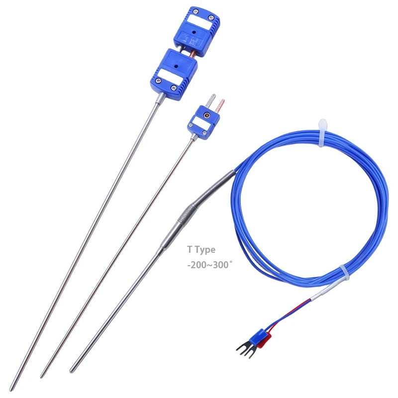 The PT100 Temperature Sensor Armored Thermal Resistance Is High-temperature Resistant and Flexible