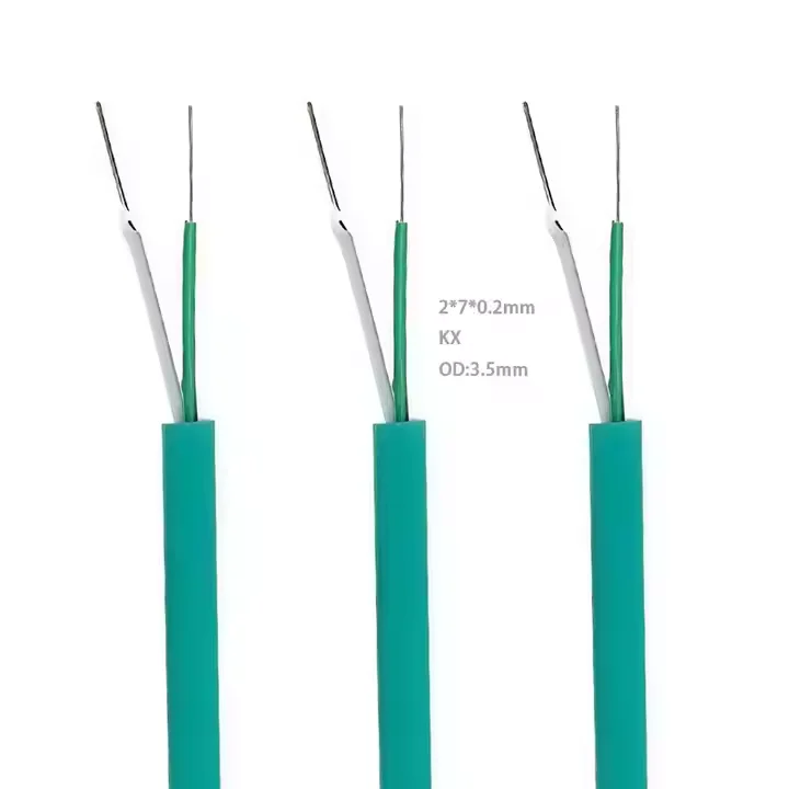 K-type thermocouple high-flexibility silicone rubber compensating wire waterproof drag chain special - Image 3