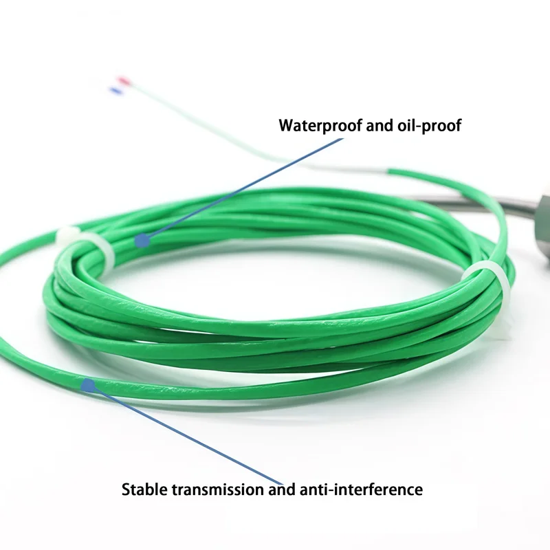 K/E Type Compression Spring Thermocouple PT100 Temperature Sensor, Mask Machine Meltblown Fabric Temperature Probe - 图片 2