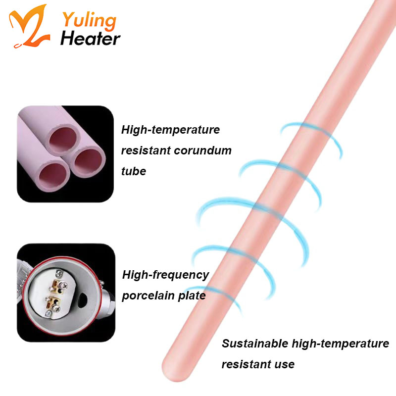 K-type Thermoelectric WRN122 Corundum Ceramic 132 Muffle Furnace Brick Kiln High-temperature 1300 Degree Temperature Sensor - Imagem 5