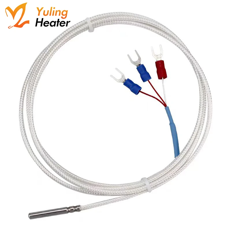 PT100 Temperature Sensor Probe K-type Thermocouple Nose Press Surface Mount Resistor