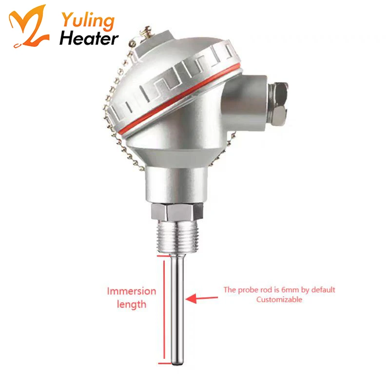 PT100 Type Stainless Steel Platinum Resistance PT100 Thermocouple Temperature Sensor - Image 6