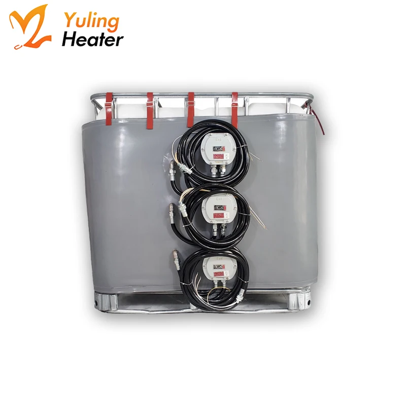 IBC Ton Drum Silicone Heating Tape 220V Medium and Large Container Controllable Temperature 6kw Heating Device