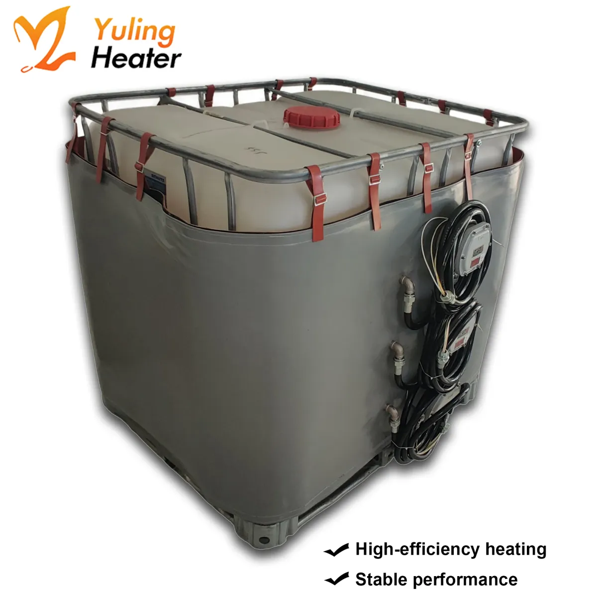IBC Ton Drum Silicone Heating Tape 220V Medium and Large Container Controllable Temperature 6kw Heating Device - Image 3