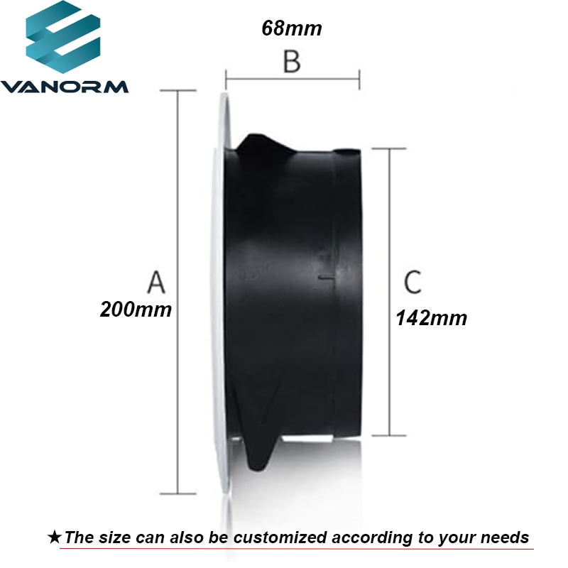 Griglia di ventilazione regolabile in plastica ABS per pareti a soffitto & Tubi Design moderno Forma Ventilazione AC Durevole - Image 3
