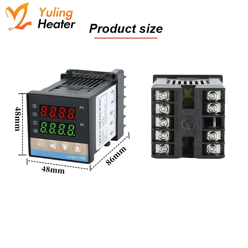 Customized Rex-c100 Temperature Controller Heating Plate PID Temperature Control Temperature Adjustment Thermocouple 1300℃ Probe - Image 4