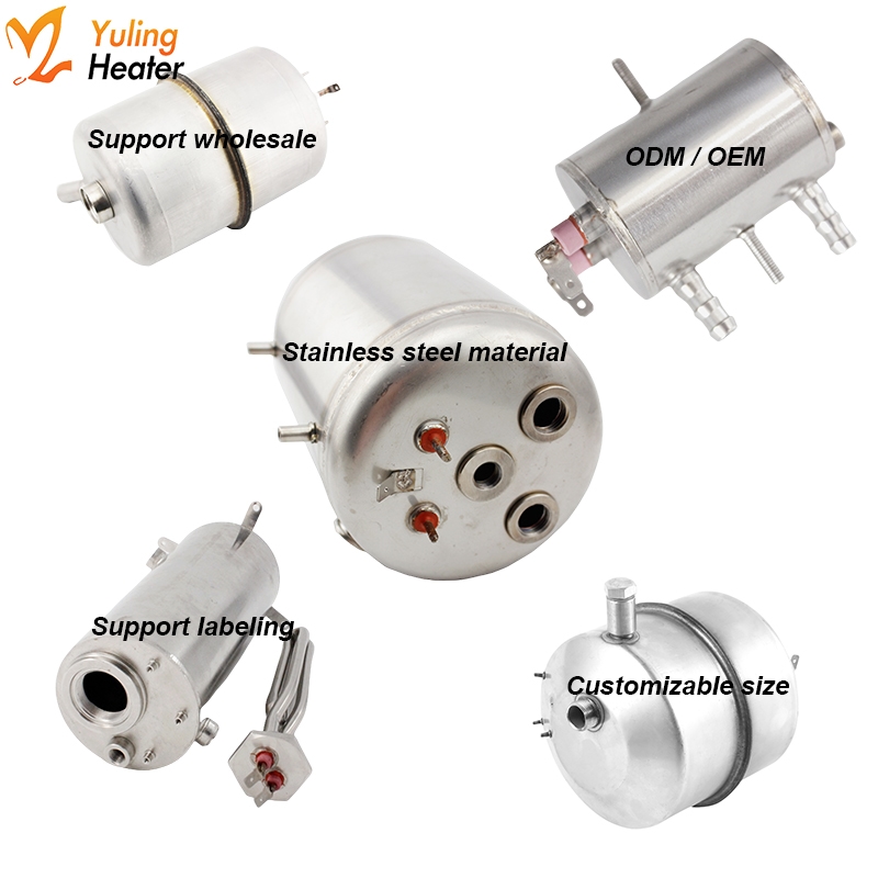 Customizable Stainless Steel Boiler Heating element Are Used for Heating Pet Water Dispensers Heating Equipment