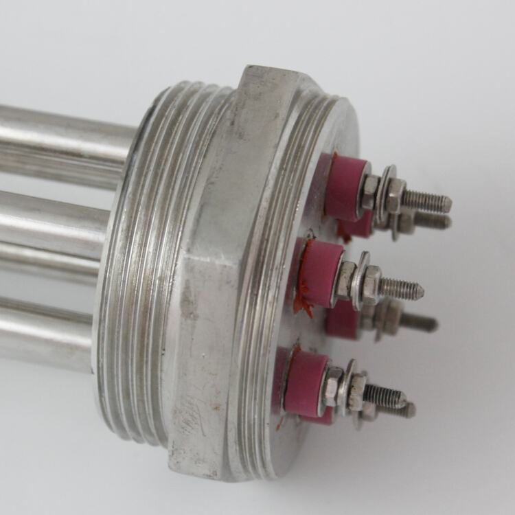 Customized DC 12V Flange Immersion Heater Alloy Heating Element with Resistance Wire for Water Heater - 图片 6