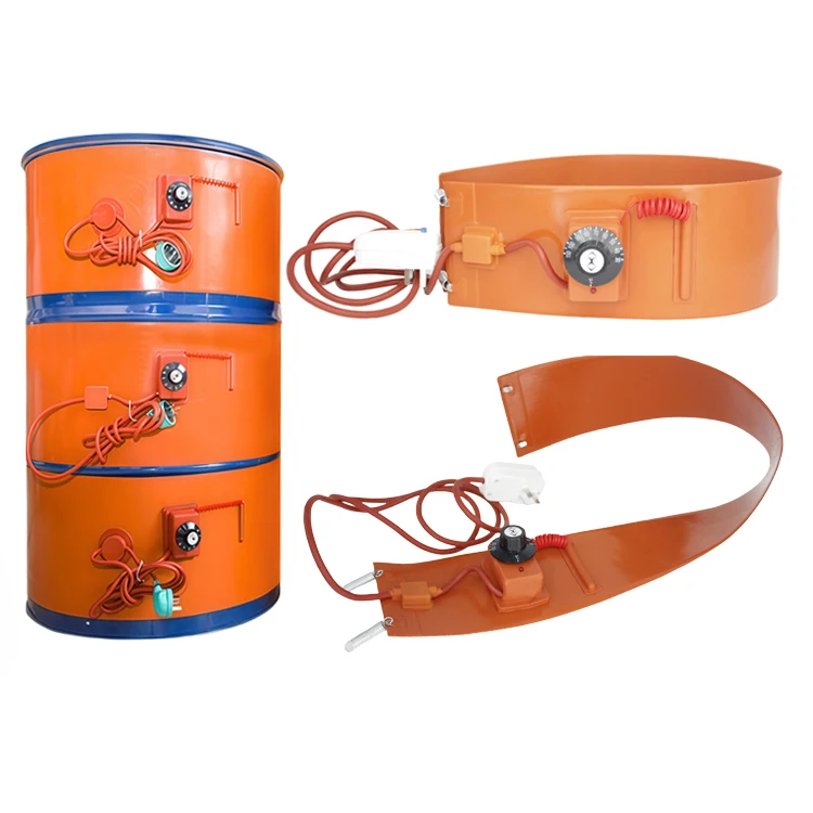 110v 220v OEM Morbida Gomma di Silicone DC Riscaldatore Elettrico Tappetino Piastra di Gomma di Silicone Elemento Riscaldante Stampante Pad Riscaldatore Del Tubo di Scarico - Image 3