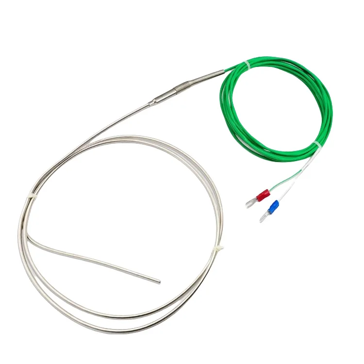 OEM Flexible Type k Thermocouple Sheathed Mineral Insulated Armored Thermocouple K Type with Lead Wire Temperature Sensor J/T/E - Image 3