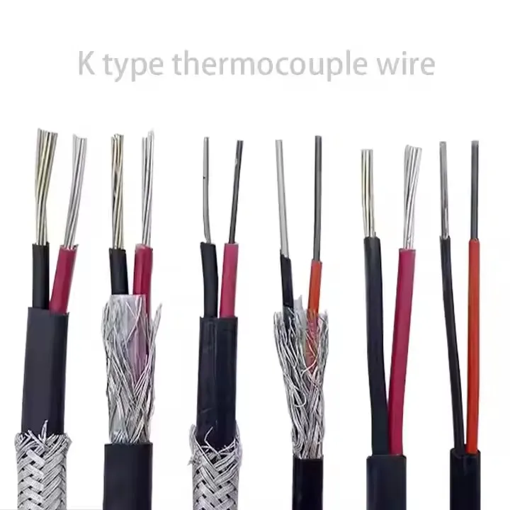 KX Thermoelementdraht Typ K 2*0.711 mm hochdichte Glasisolierung, roter und gelber Draht, 800°-Thermoelement-Verlängerungskabel - Bild 5