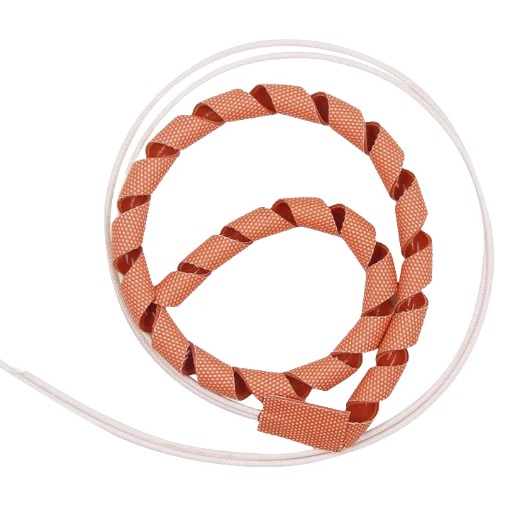 Dia 8mmx1.5mm 110W Silicone Heating Element Heating Tape Spiral Wrap Heater Silicone Heating Belt Defrost Heater Cable for Pipe - Image 5