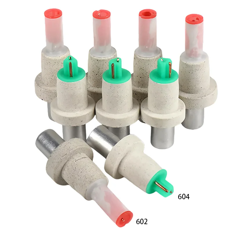 1700C Fast Response Disposable Thermocouple Tips PrRh for Molten Metal Water Immersion Sensor B/R/S KS 602 604