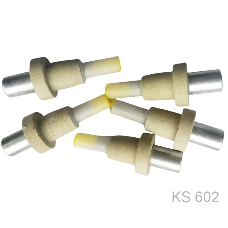 1700C Fast Response Disposable Thermocouple Tips PrRh for Molten Metal Water Immersion Sensor B/R/S KS 602 604 - Imagem 3