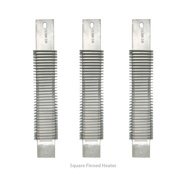 304 316 Finned Tubular Heater Air Dry Heating Pipe 220V for Load Bank Oven Dryer Heating Element Parts Straight Type - Image 3