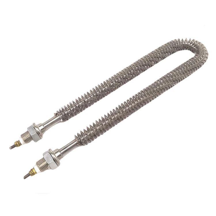 OEM 304 Air Dry Finned Straight Tubular Heaters Steel Tube and Fins Finned Heating Type Straight Lover Heating Elements - Изображение 3
