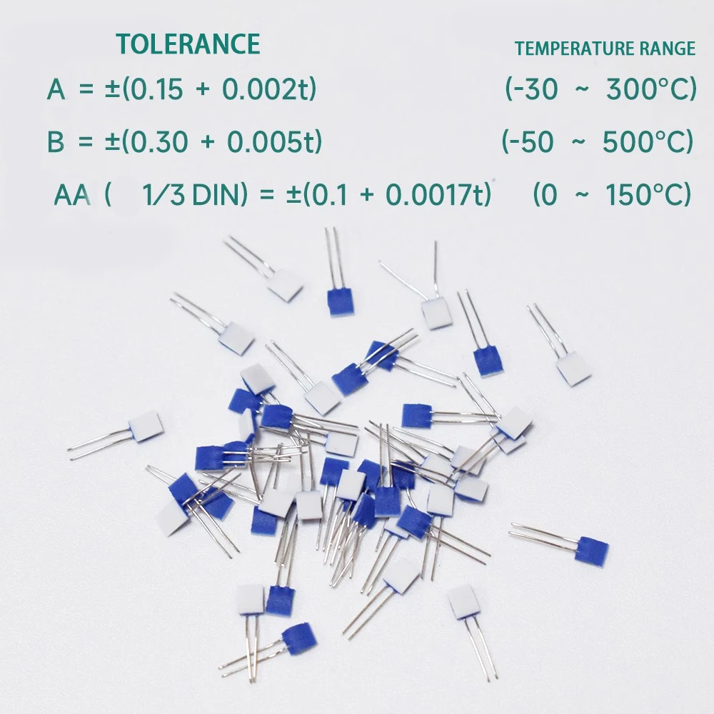 High Accuracy M222 Industrial PT100 Temperature Dependent RTD Element Chips Pt100 Thin Film Platinum Resistance Sensor - Bild 4
