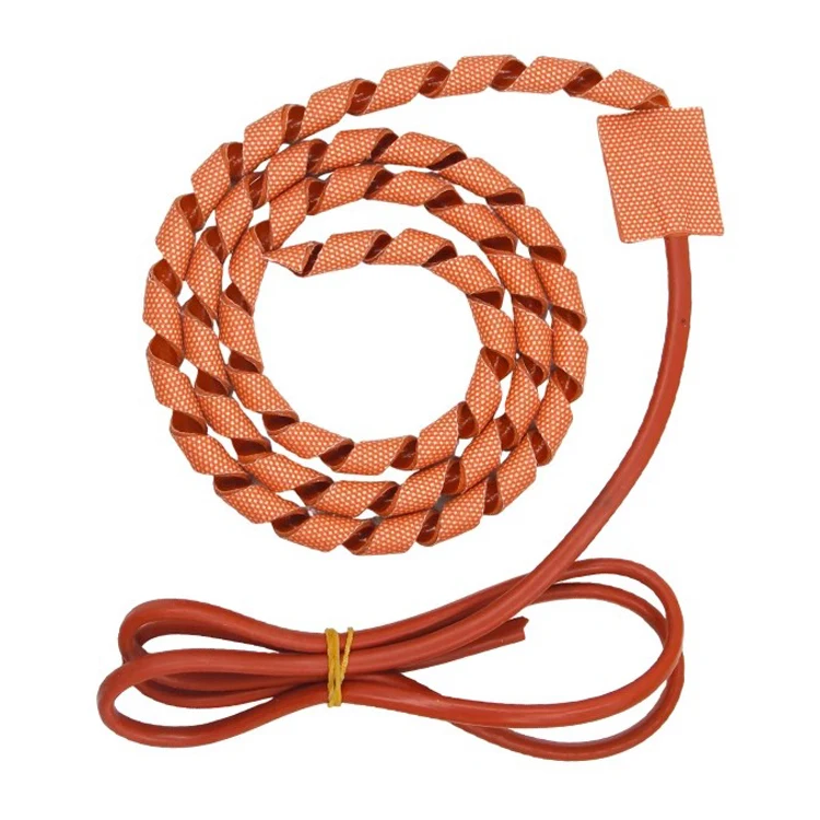 200C Electric Heater Strip Silicone Heating Tape Silicone Rubber Spiral Heaters Heating Cable Wrap for Pipe Freeze Protection - Image 2