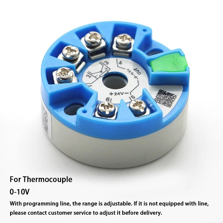OEM 4-20MA RTD Transmitter Universal Input Analog Temperature Transmitter with Circular Mount B/R/S/K/J Thermocouple Tranismtter - Image 3