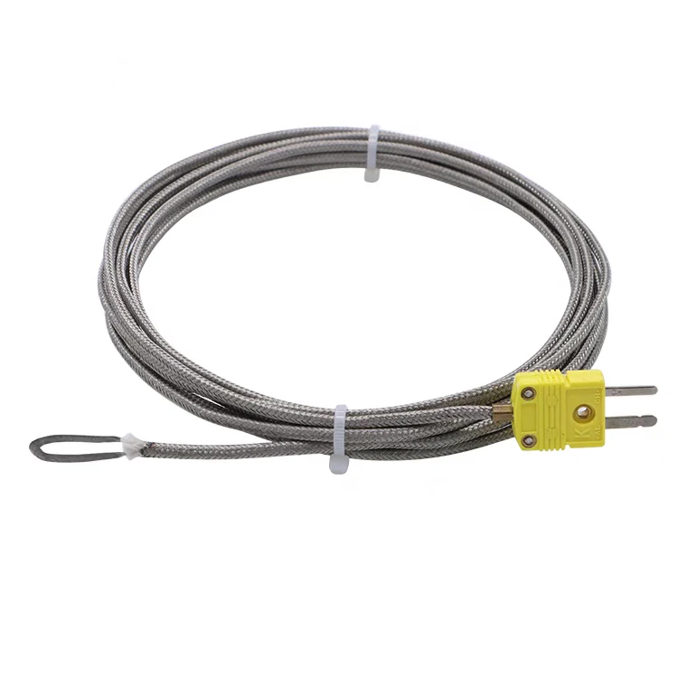 OEM Flexible K-type Thermocouple Surface Mount Temperature Sensor Thin Film Probe 1000 Degree T-type Thermocouple Wire and Cable - Изображение 2