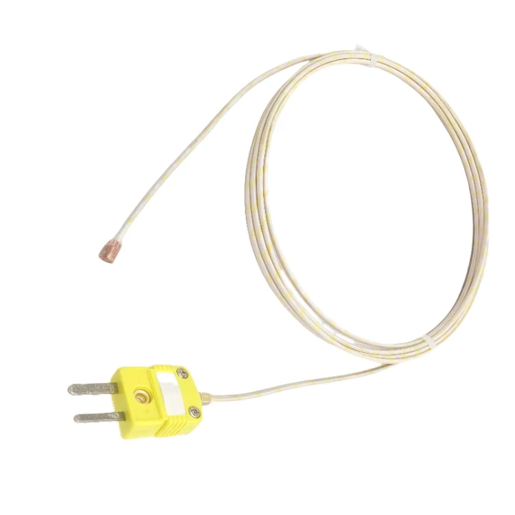 0.5m M4 Brake DiscThermocouple K-type High Temperature Sensor Copper Head Probe Temperature Measurement - Imagen 2