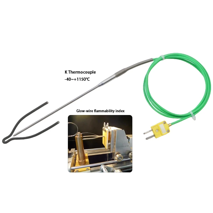 0.5m M4 Brake DiscThermocouple K-type High Temperature Sensor Copper Head Probe Temperature Measurement - Imagen 3