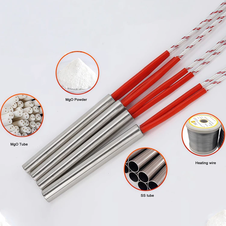OEM 220v Electric Tube Rod Heater Single Head Heating Rod Cartridge Heating element for 3d Printer Industrial Mold 3mm - Imagem 2