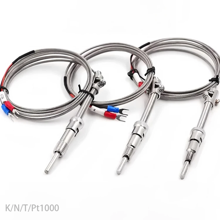 WRNT-01/02 Spring Bayonet Temperature Sensor PT100 Compression Rtd Injection Molding Machine J E Type Screw Thermocouple - Image 3